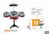 OBL840841 - RED AND BLUE 2 / JAZZ DRUM SUIT 3 DRUMS