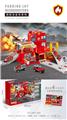 OBL841622 - CITY FIRE PARKING LOT WITH 1 ALLOY AIRCRAFT 3 ALLOY VEHICLES.