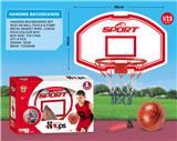 OBL841787 - HANGING IRON FRAME BOTTLE BLOWING GENERAL BASKETBALL BOARD
