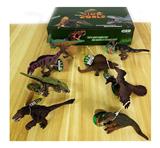 OBL841855 - 5寸仿真实心恐龙8款