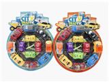 OBL841948 - 4只回力长尾车 仔+4只甲虫车+4只工程卡通车
