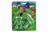 OBL842006 - SMALL ROBOT LAUNCHER WITH SMALL LAUNCHER (BEN10 PATTERN)