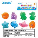 OBL843322 - 环保哨子动物八只装