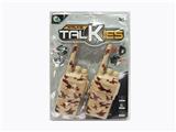 OBL843583 - SIMULATION RED WALKIE TALKIE WITH FLASHLIGHT