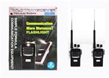 OBL843598 - SIMULATION WALKIE TALKIE WITH FLASHLIGHT ROD ANTENNA