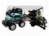 OBL843636 - SOLDIERS OF INERTIAL CROSS-COUNTRY MILITARY VEHICLE WITH SLIDING GUN
