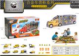 OBL843789 - 1:22拖头货柜收纳合金工程车