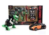 OBL844410 - ROBOT DINOSAUR WITH MANUAL DEFORMATION AND CAR WITH MANUAL ONE BUTTON DEFORMATION