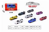 OBL844488 - 1:64 8款滑行合金车
