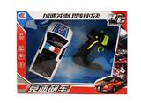 OBL844734 - 皮卡1:18四通+枪型遥控器+3D灯光警车