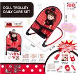 OBL846893 - Iron rocking chair and doll IC (daily care version)