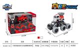 OBL846985 - 六轮四驱动回力合金攀爬消防车