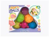 OBL847565 - 搪胶捏捏球.戏水球6款6色.常规色
