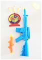 OBL848852 - M14 SOFT BULLET GUN WITH ROUND TARGET POLICE SUIT