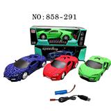 OBL848977 - 1：16四通遥控车来肯裂纹车(红.紫.绿)（车头灯光）