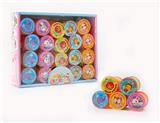OBL849612 - 20 DOUBLE-COVERED RAINBOW RINGS