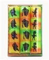 OBL849667 - 3 BEAR RAINBOW RINGS