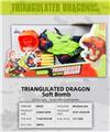 OBL851578 - Triangle dragon soft bullet gun