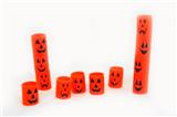 OBL851827 - 12 PRINTED PUMPKINS