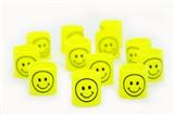 OBL851845 - 12 YELLOW SMILEY FACES