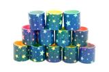 OBL851847 - 12 PRINTED FIVE STARS