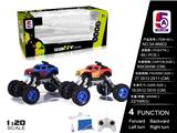 OBL852309 - 1:20 皮卡涂鸦越野攀爬车(包电）