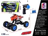 OBL852319 - 1:16 4*4四驱摩托涂鸦车越野攀爬车(包电）