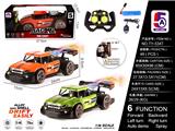 OBL852374 - 1:16合金2.4G喷气雾圆头高速遥控赛车(包电)