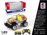 OBL852461 - 1:24水转印道奇越野遥控车（包电）