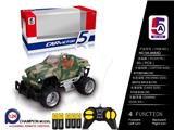 OBL852473 - 1:24 迷彩道奇越野遥控车（包电）
