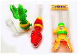 OBL852530 - TELESCOPIC ALLIGATOR STICK (CANDY TOY)