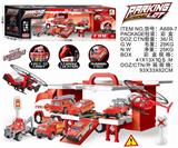 OBL852584 - BAIBIAN TRACTOR WITH 3 ALLOY CARS