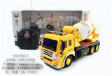OBL852619 - 四通遥控带灯光工程搅拌车