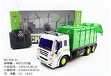 OBL852649 - 四通遥控带灯光环卫垃圾车