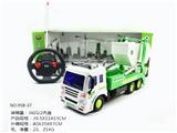OBL852654 - 四通遥控带灯光方向盘环卫摆臂车