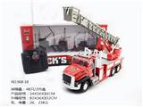 OBL852682 - 四通遥控带灯光消防云梯车