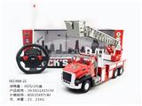 OBL852685 - 四通遥控带灯光方向盘消防云梯车