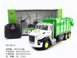 OBL852696 - 四通遥控带灯光环卫垃圾车