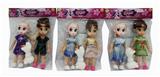 OBL852791 - 2 6-INCH EMPTY ICE DOLLS WITH SNOW TREASURE