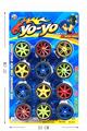 OBL853538 - 4 TYPES OF SOLID COLOR WHEEL NET TIRE YO YO