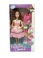 OBL853732 - 11.5-inch solid 12 joint barbie with shoes