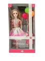 OBL853737 - 11.5-inch live hand barbie with balloon accessories