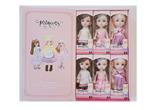OBL853745 - SIX INCH FULL BODY LIVE HAND PRINCESS LAURIE FASHION 6 DRESSES, A BOX OF 6PCS