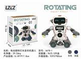 OBL854070 - 电动旋转灯光音乐机器人