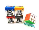 OBL854965 - TRANSPARENT MAGIC CUBE OF ENGLISH STICKER