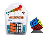 OBL854971 - CUBIC BLACK FLUORESCENT STICKER MAGIC CUBE