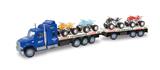 OBL855150 - INERTIA TRACTOR WITH 2 FLAT PLATES (CARRYING 4 BEACH MOTORCYCLES)