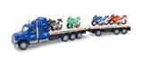 OBL855151 - INERTIA TRACTOR WITH 2 FLAT PLATES (CARRYING 4 MOTORCYCLES)