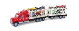 OBL855159 - 2 INERTIA DOUBLE DECK TRACTOR (CARRYING 4 MOTORCYCLES AND 4 F1)