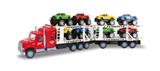 OBL855167 - 2 INERTIA DOUBLE DECK TRACTOR (CARRYING 8 PICKUP TRUCKS)
